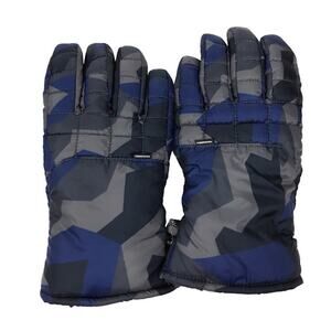 Hawke & Co. Men's Mid Weight Field Nylon Gloves S Lightweight Fractal Camo NWT